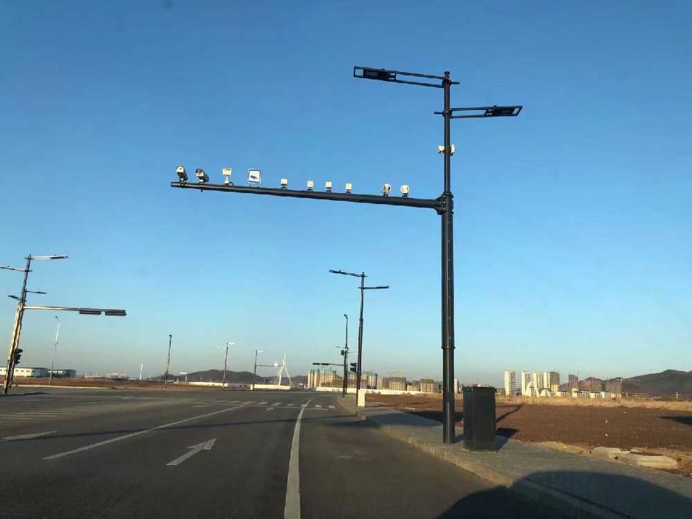 嫩江市黑龙江佳木斯综合路灯杆项目